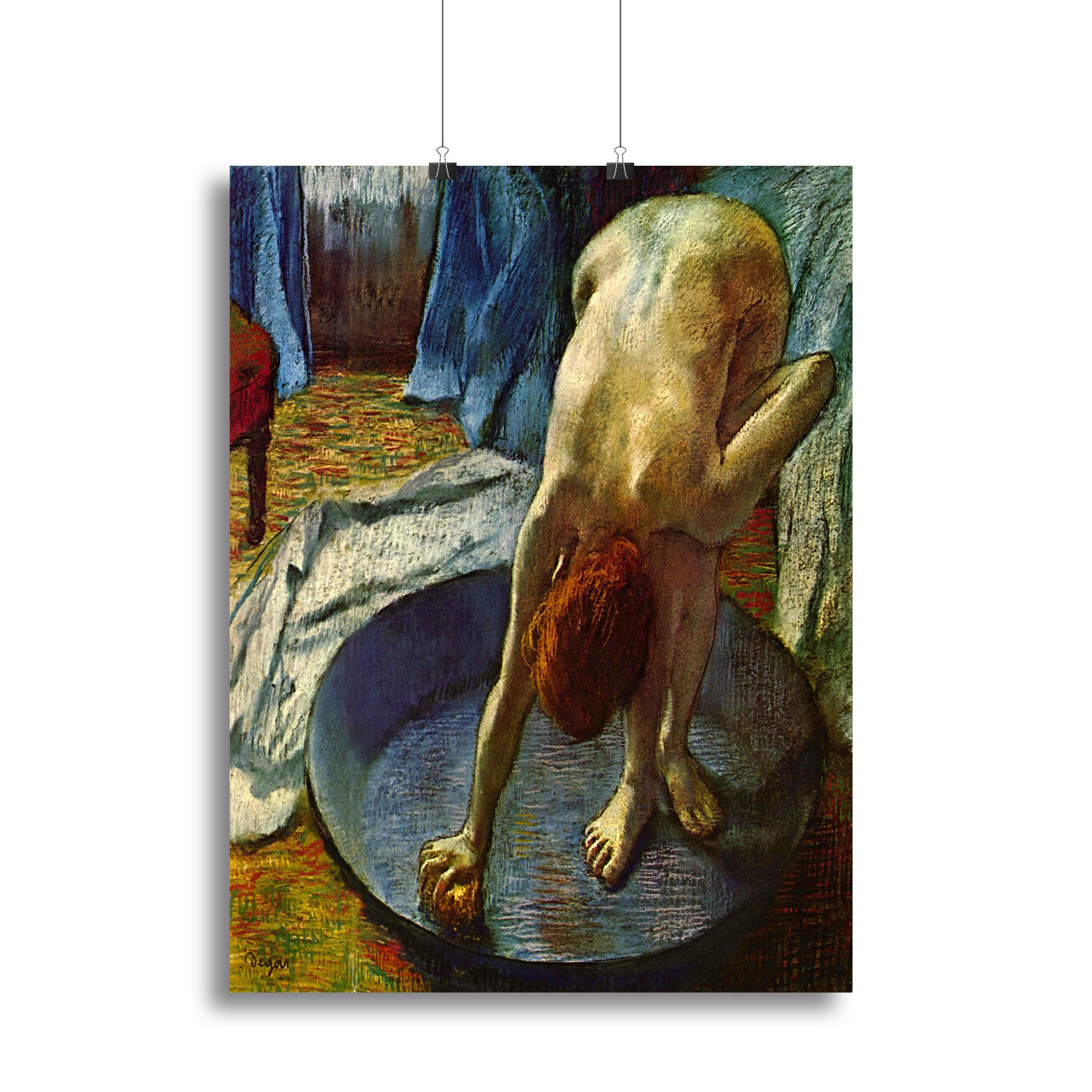 The Tub by Degas Canvas Print or Poster - Canvas Art Rocks - 2