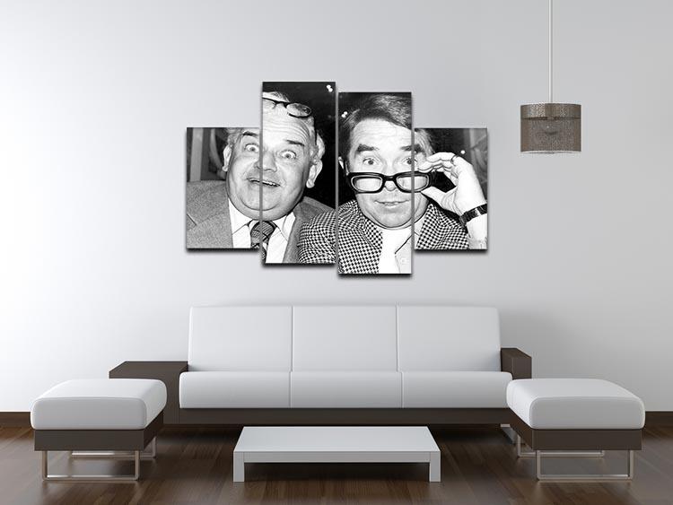 The Two Ronnies 4 Split Panel Canvas - Canvas Art Rocks - 3