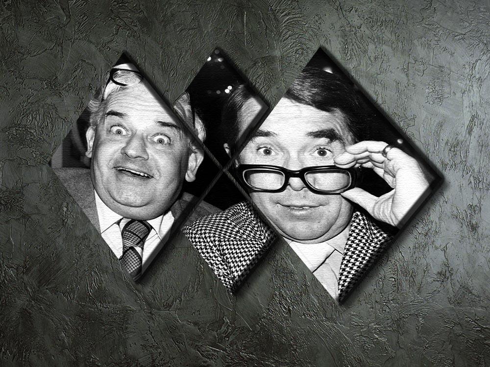 The Two Ronnies 4 Square Multi Panel Canvas - Canvas Art Rocks - 2