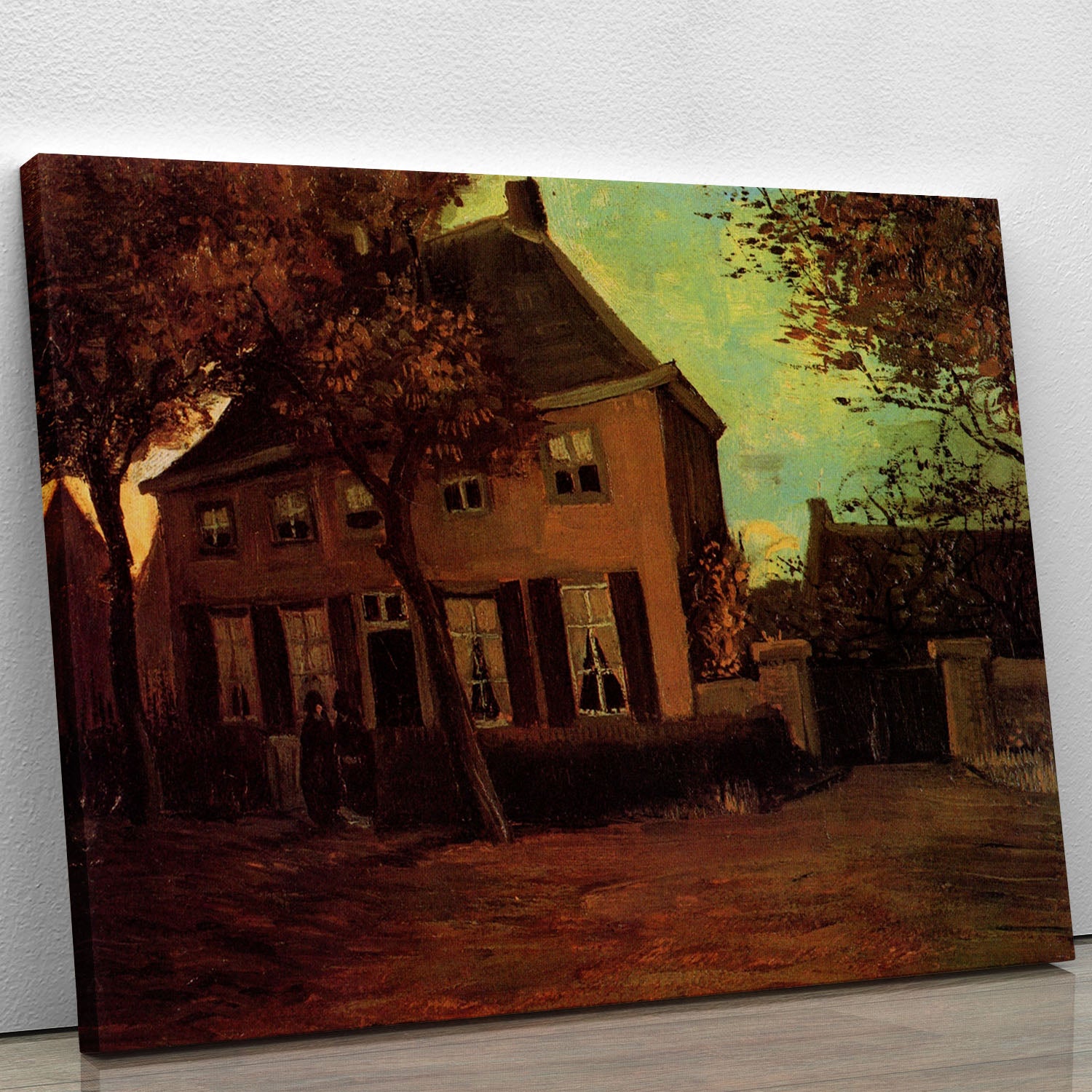 The Vicarage at Nuenen by Van Gogh Canvas Print or Poster - Canvas Art Rocks - 1
