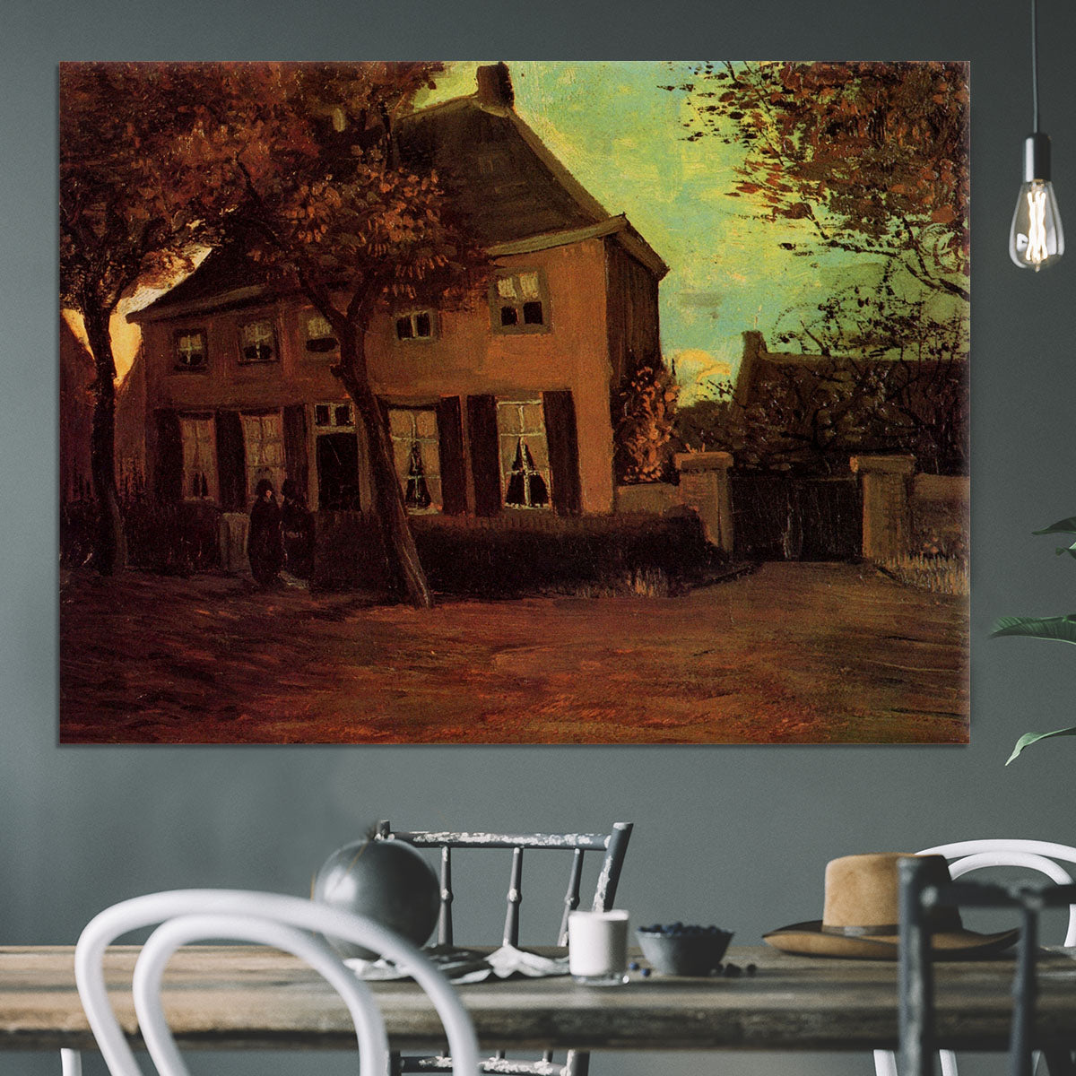 The Vicarage at Nuenen by Van Gogh Canvas Print or Poster - Canvas Art Rocks - 3