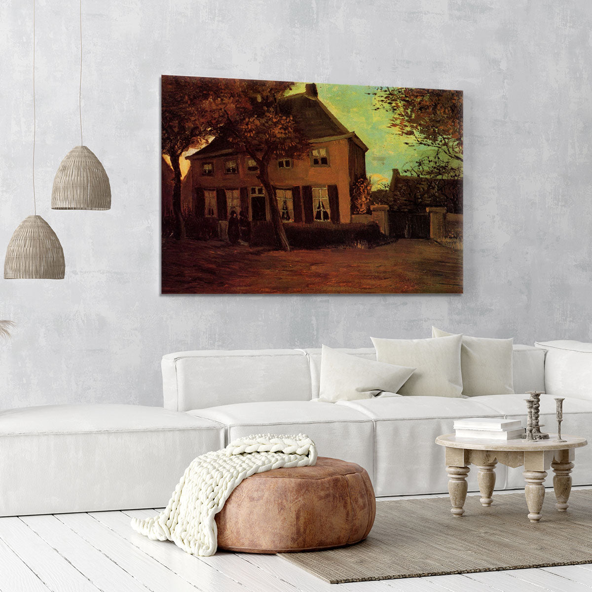 The Vicarage at Nuenen by Van Gogh Canvas Print or Poster - Canvas Art Rocks - 6