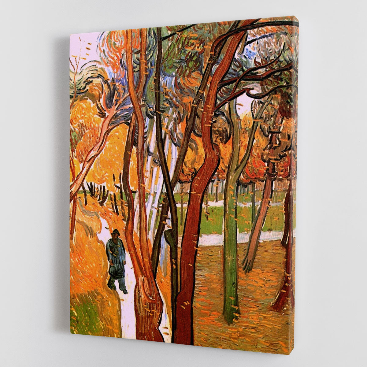 The Walk in Falling Leaves by Van Gogh Canvas Print or Poster - Canvas Art Rocks - 1