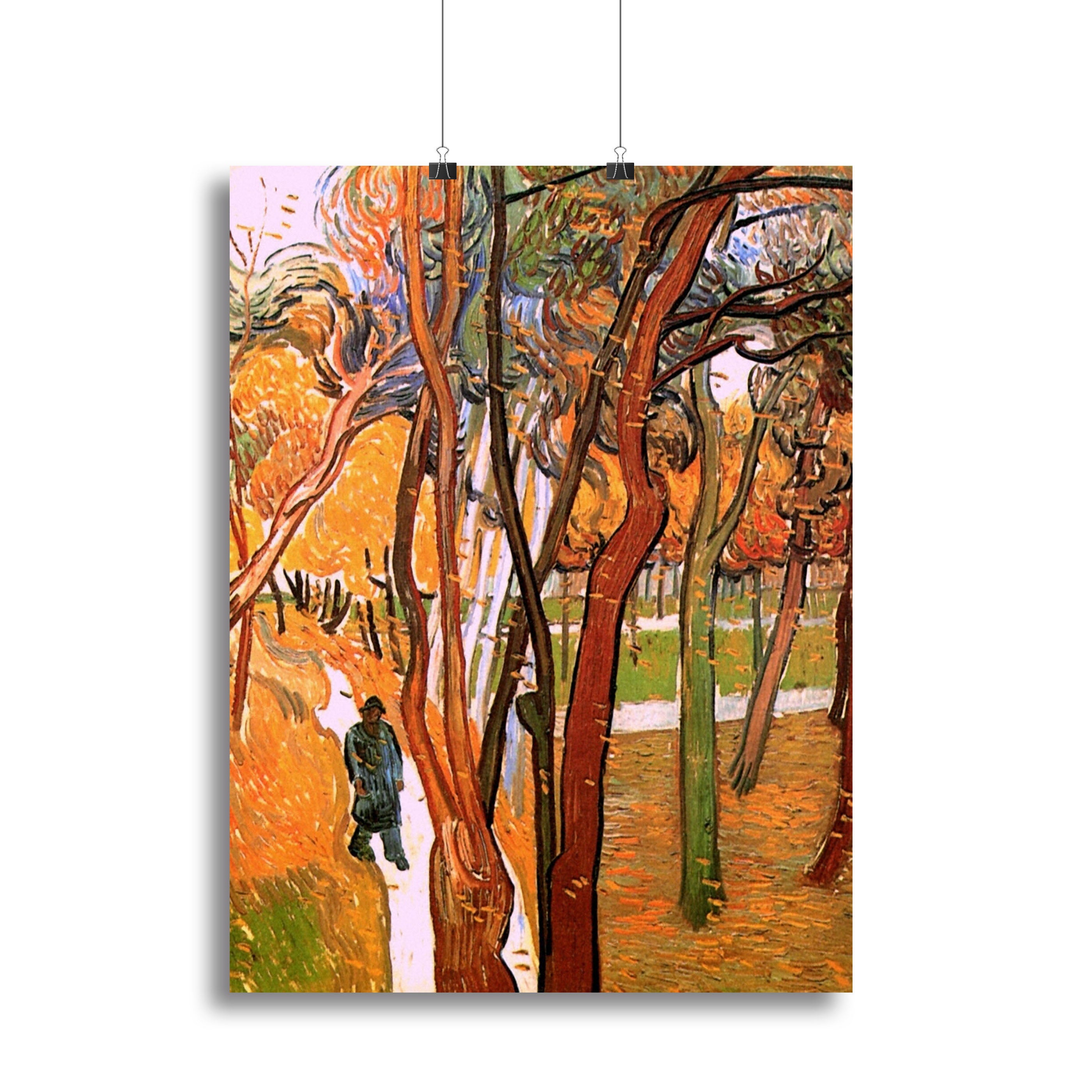 The Walk in Falling Leaves by Van Gogh Canvas Print or Poster - Canvas Art Rocks - 2