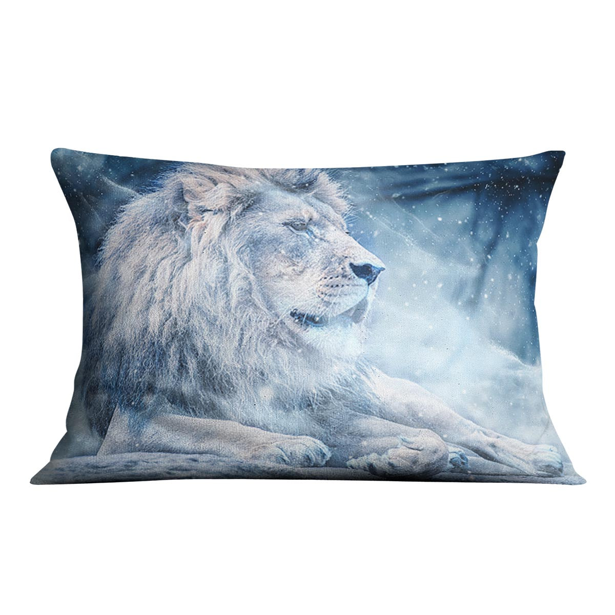 The White Lion Cushion