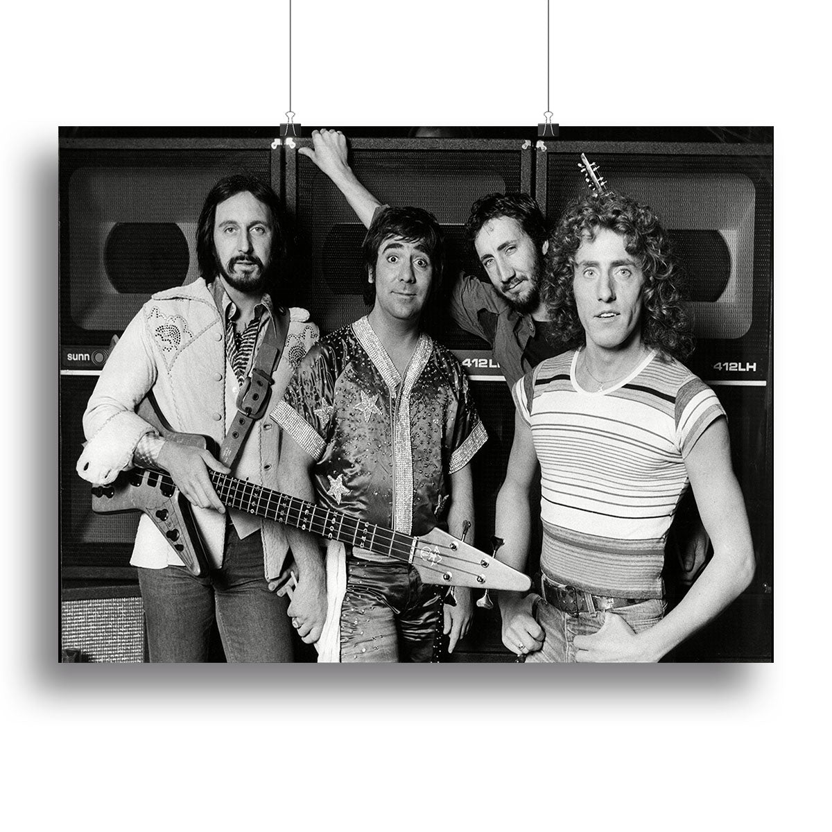 The Who 1977 Canvas Print or Poster - Canvas Art Rocks - 2