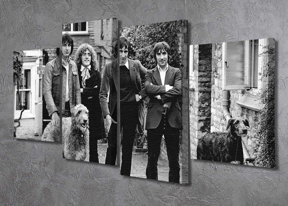 The Who with dogs 4 Split Panel Canvas - Canvas Art Rocks - 2