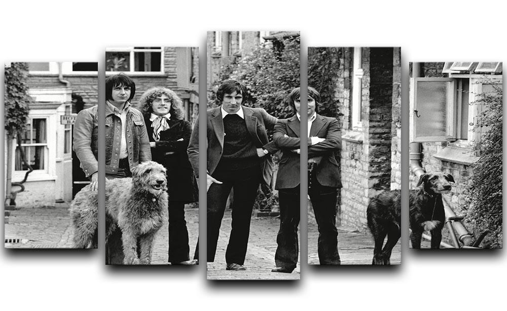 The Who with dogs 5 Split Panel Canvas  - Canvas Art Rocks - 1
