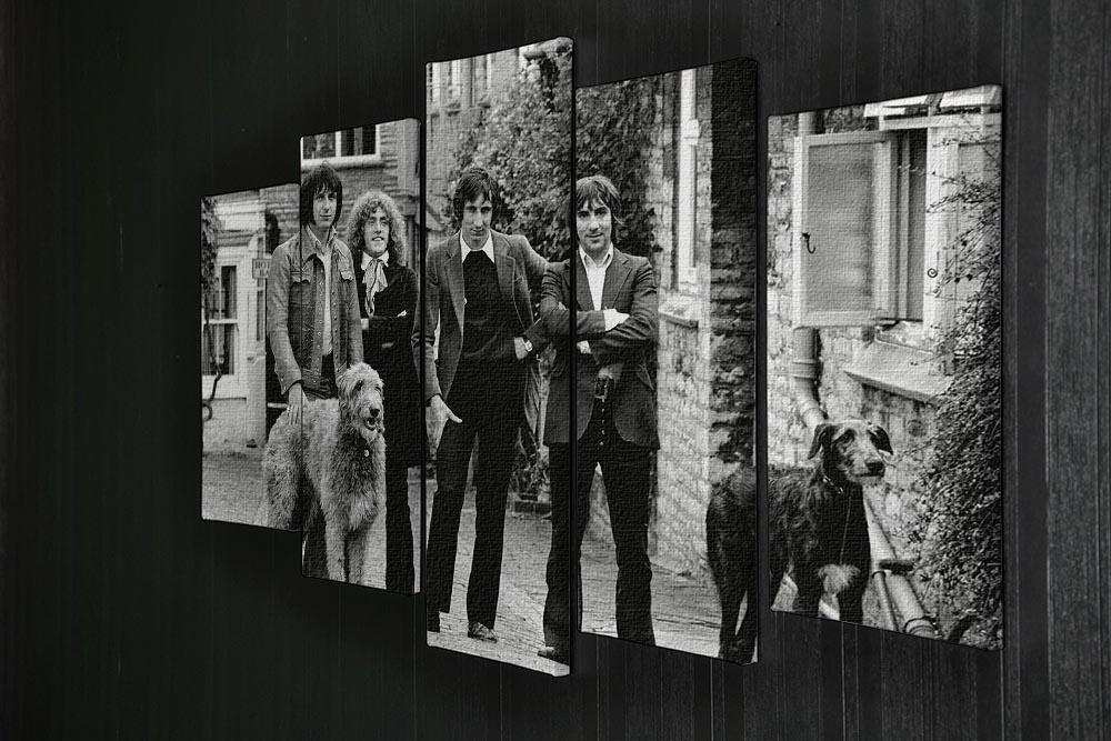 The Who with dogs 5 Split Panel Canvas - Canvas Art Rocks - 2