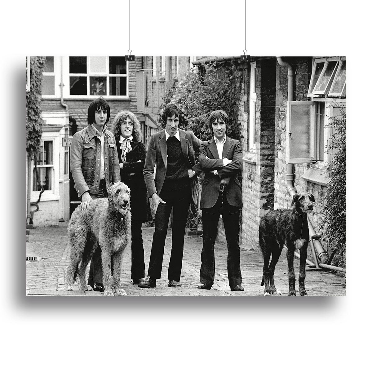 The Who with dogs Canvas Print or Poster - Canvas Art Rocks - 2