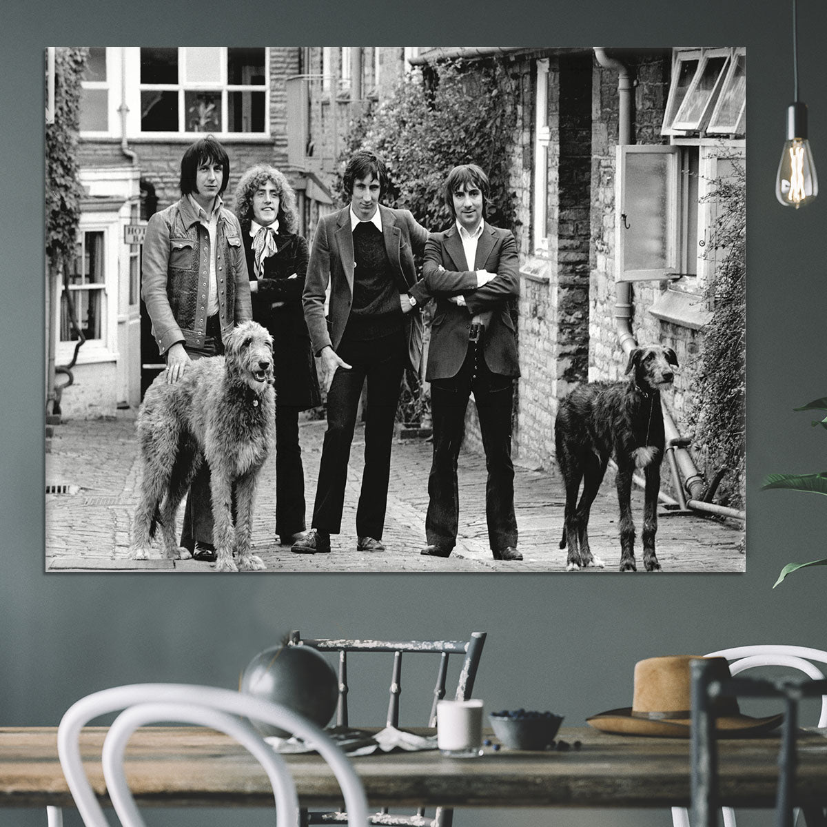 The Who with dogs Canvas Print or Poster - Canvas Art Rocks - 3