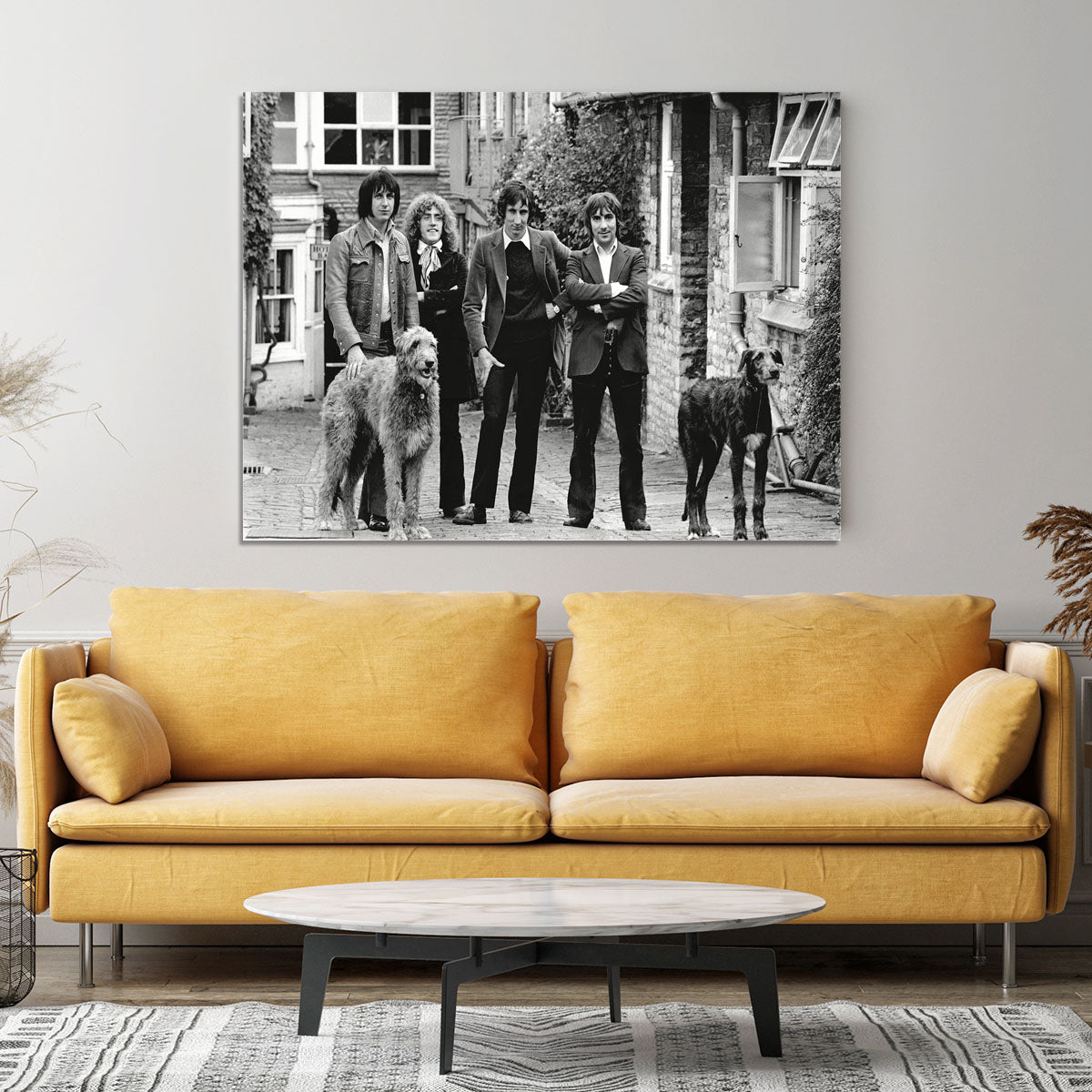 The Who with dogs Canvas Print or Poster - Canvas Art Rocks - 4