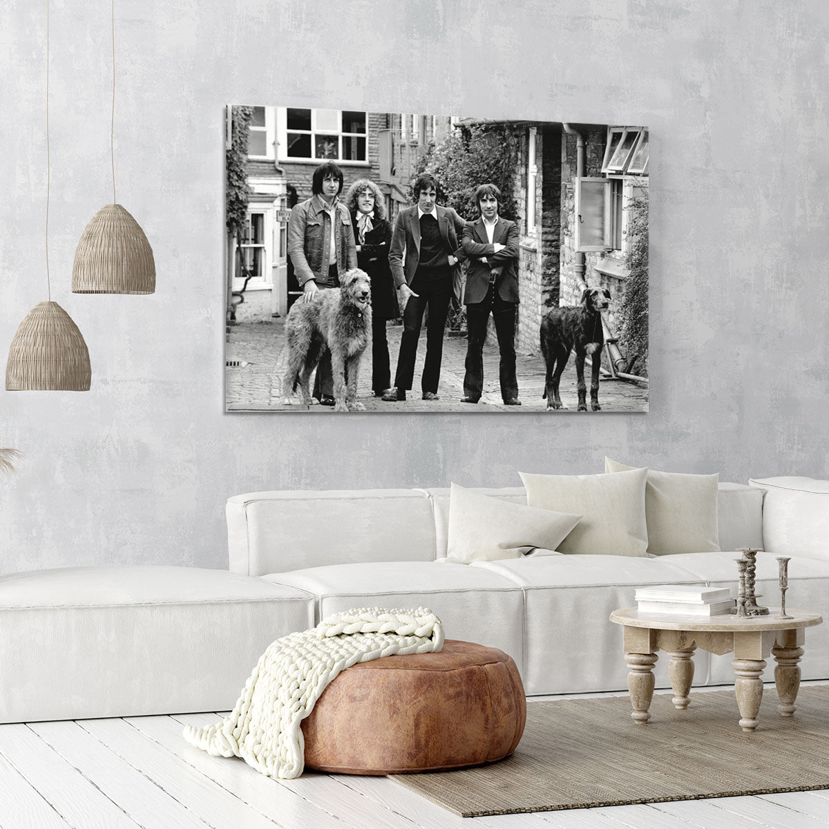 The Who with dogs Canvas Print or Poster - Canvas Art Rocks - 6