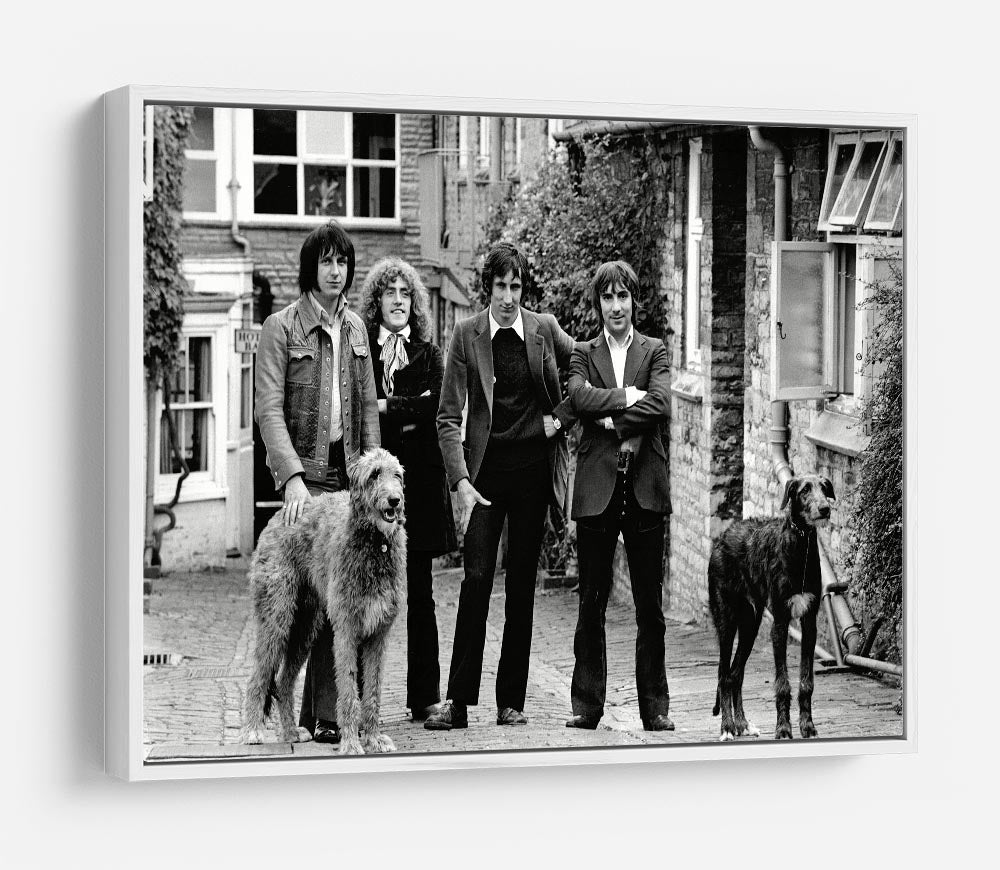 The Who with dogs HD Metal Print