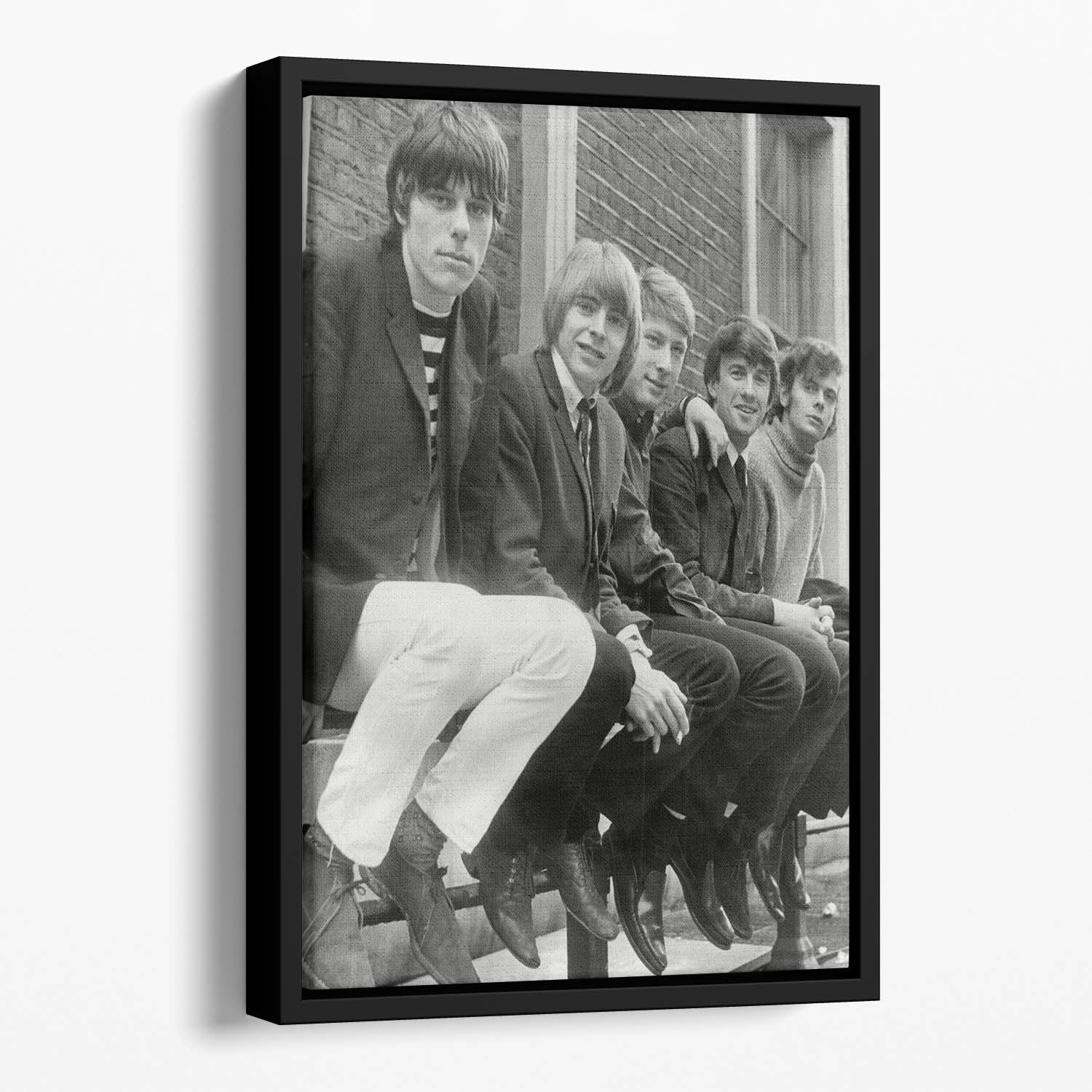 The Yardbirds Floating Framed Canvas