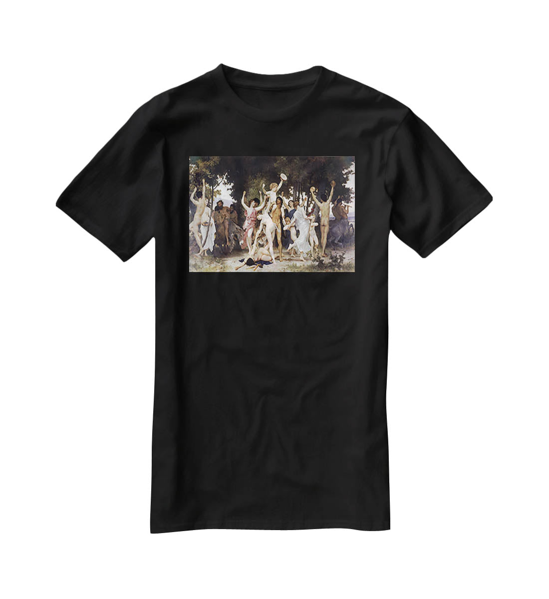 The Youth of Bacchus By Bouguereau T-Shirt - Canvas Art Rocks - 1