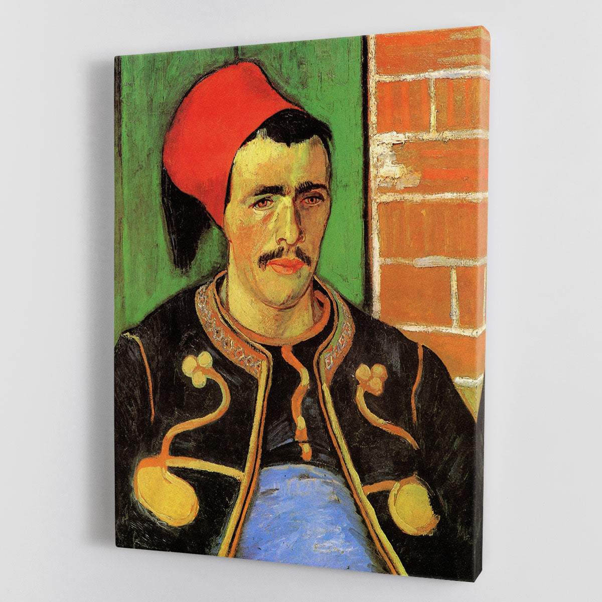 The Zouave Half Length by Van Gogh Canvas Print or Poster - Canvas Art Rocks - 1