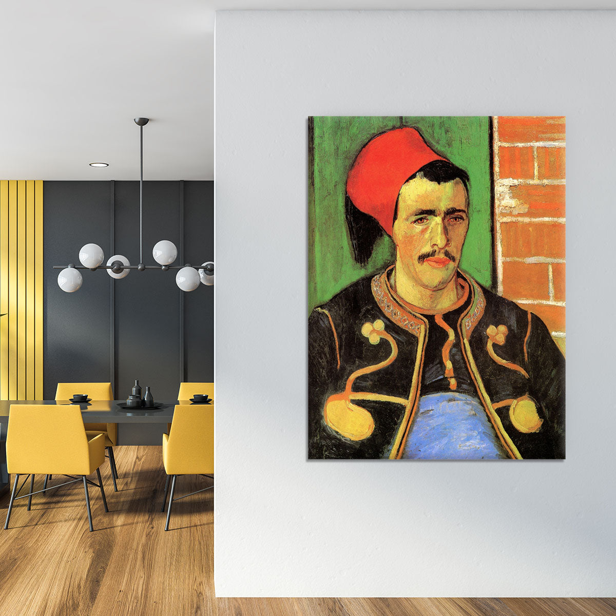 The Zouave Half Length by Van Gogh Canvas Print or Poster - Canvas Art Rocks - 4