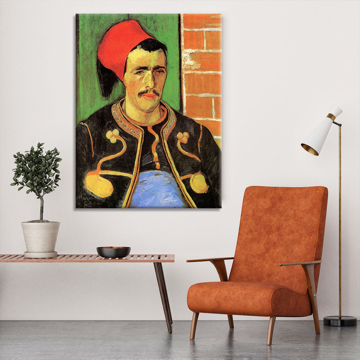 The Zouave Half Length by Van Gogh Canvas Print or Poster - Canvas Art Rocks - 6