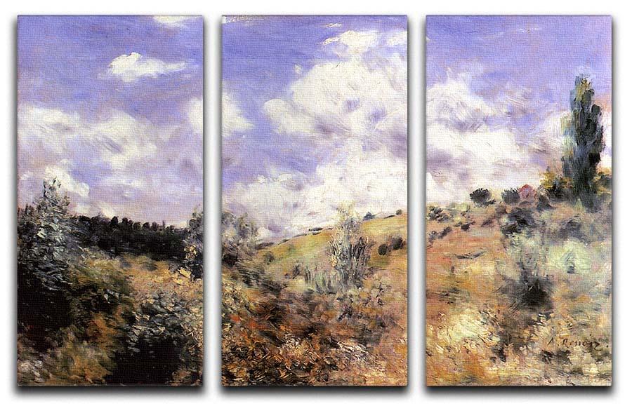 The blast by Renoir 3 Split Panel Canvas Print - Canvas Art Rocks - 1