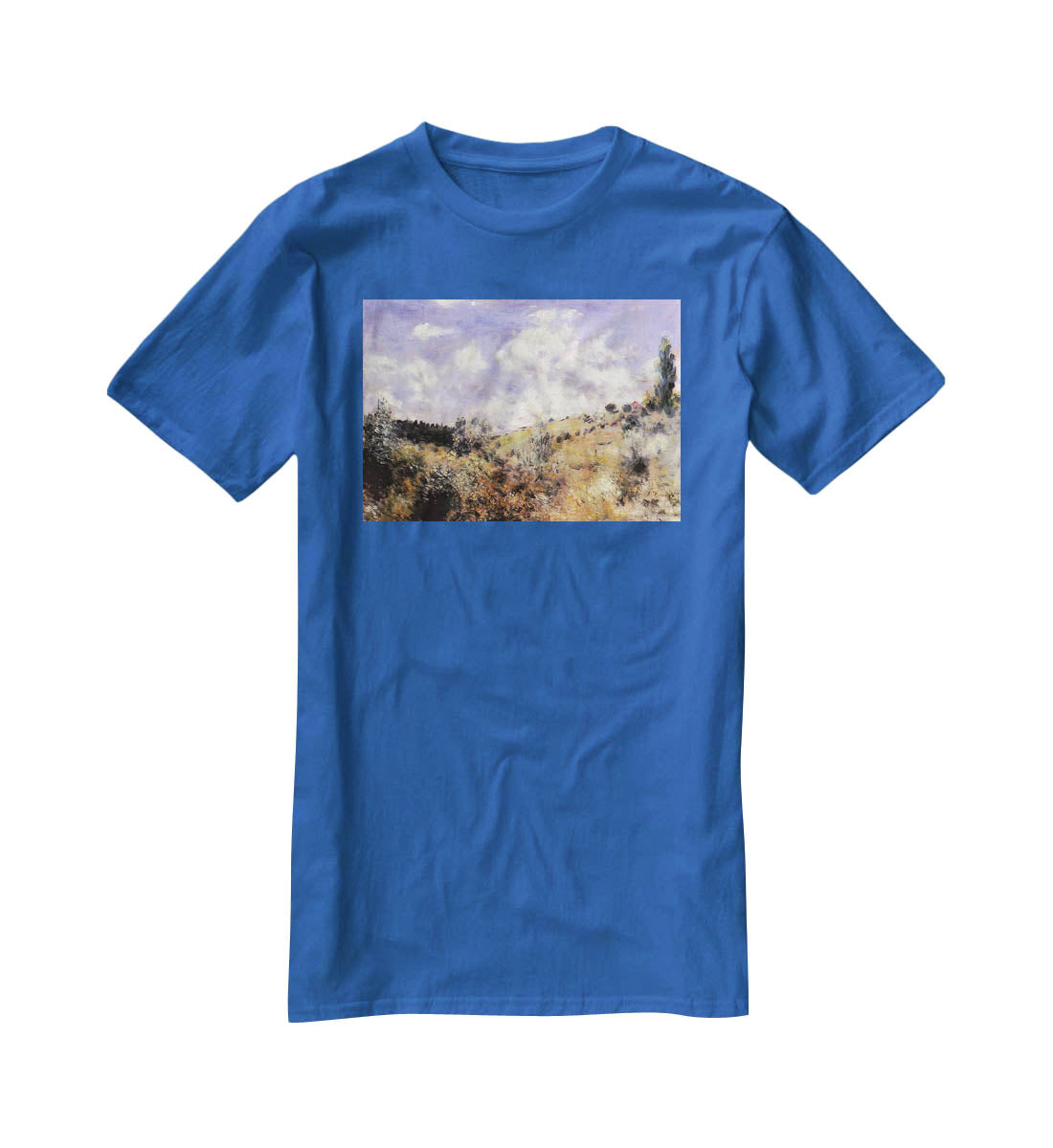 The blast by Renoir T-Shirt - Canvas Art Rocks - 2