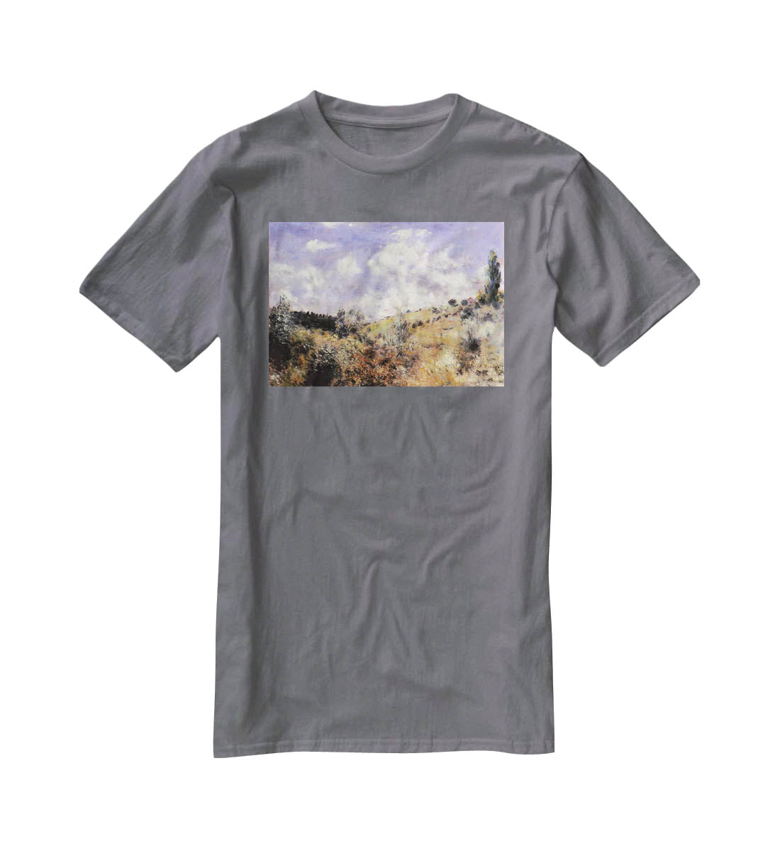 The blast by Renoir T-Shirt - Canvas Art Rocks - 3