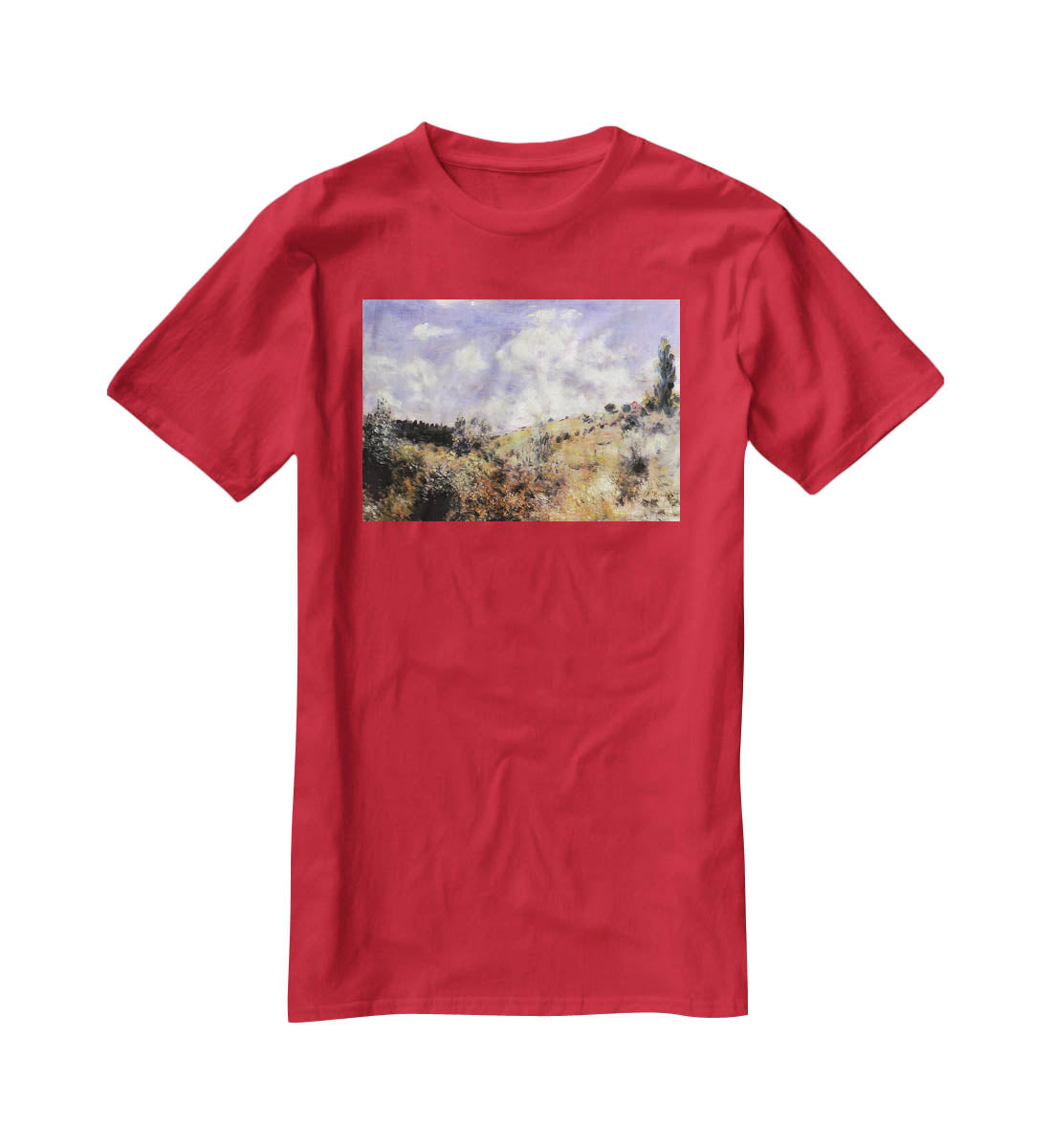 The blast by Renoir T-Shirt - Canvas Art Rocks - 4
