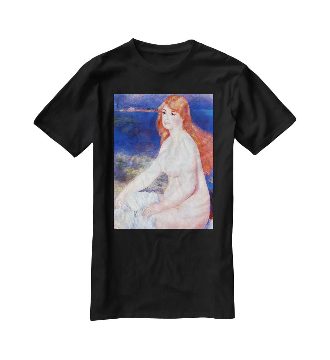The blond bather 2 by Renoir T-Shirt - Canvas Art Rocks - 1