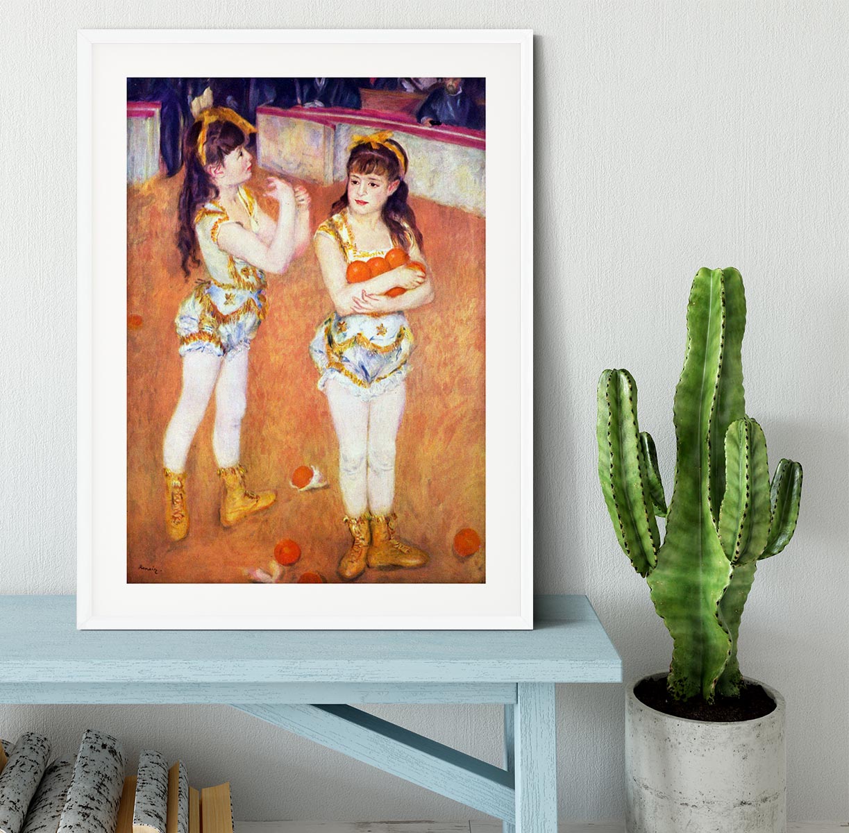 The circus Fernando by Renoir Framed Print - Canvas Art Rocks - 5