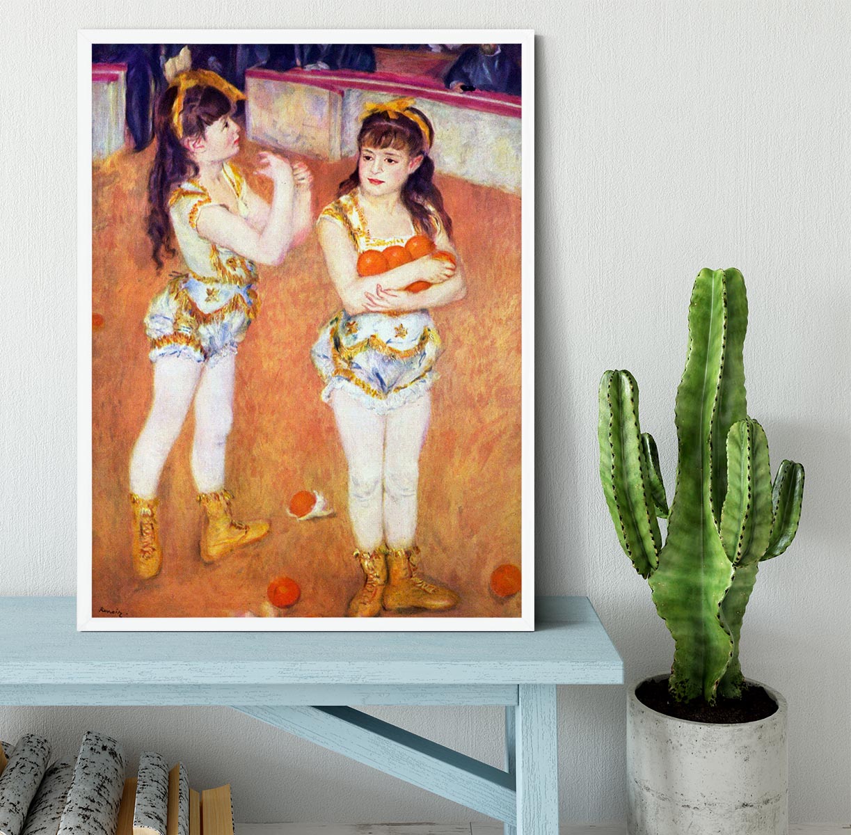 The circus Fernando by Renoir Framed Print - Canvas Art Rocks -6