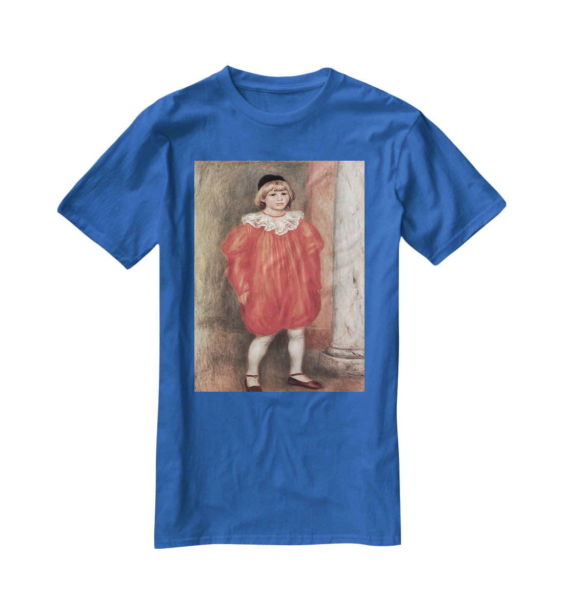 The clown by Renoir T-Shirt - Canvas Art Rocks - 2