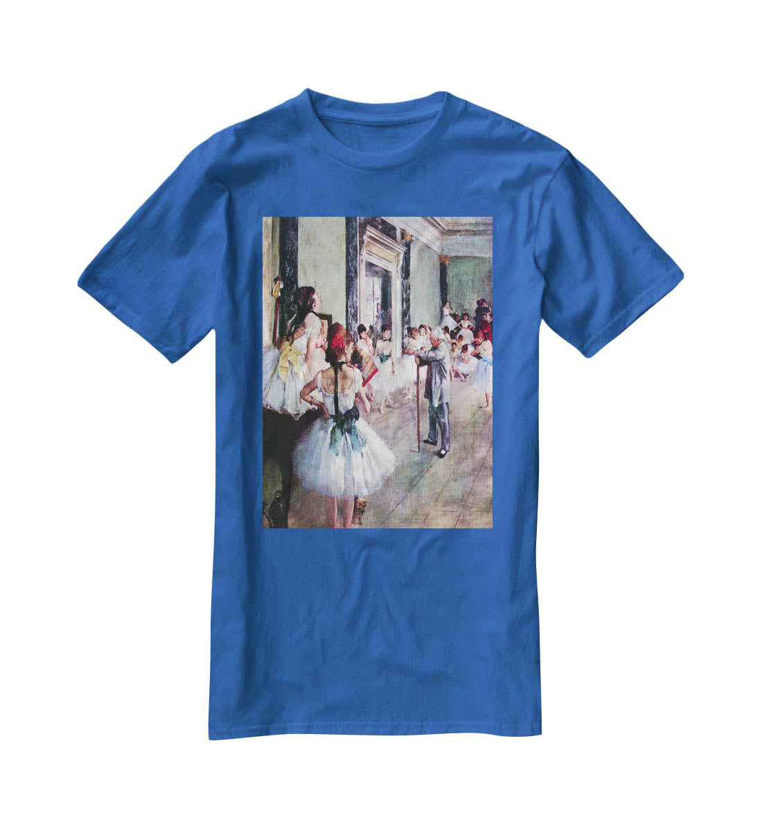 The dance class by Degas T-Shirt - Canvas Art Rocks - 2