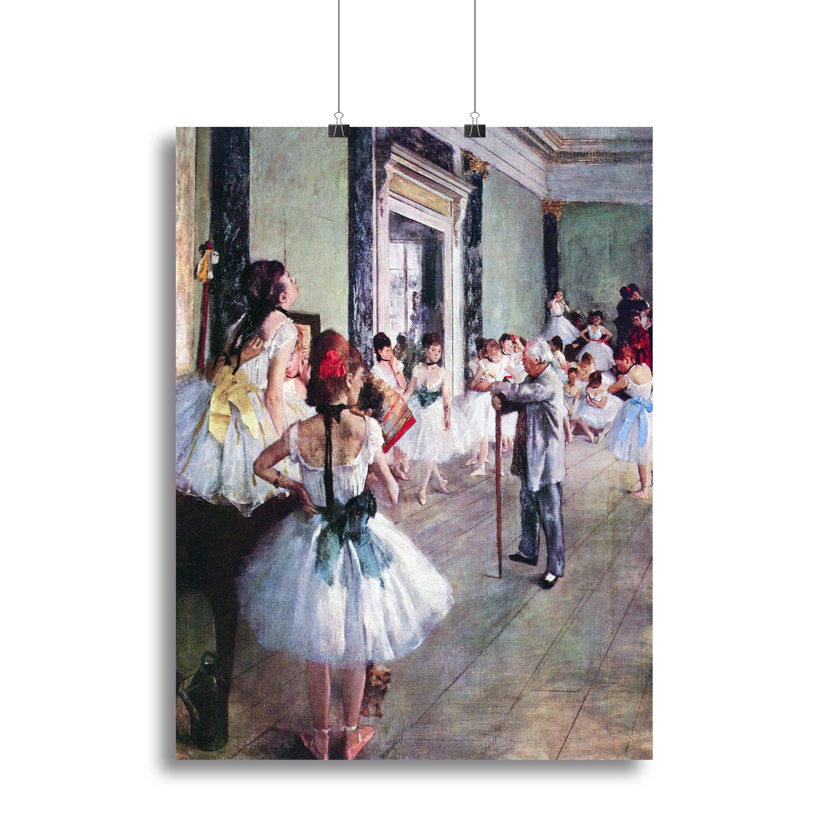 The dance class by Degas Canvas Print or Poster - Canvas Art Rocks - 2
