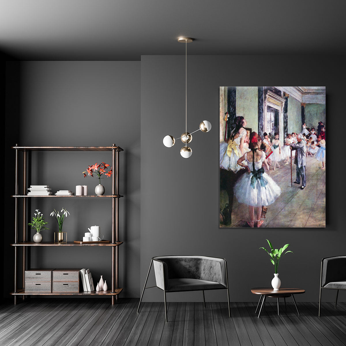The dance class by Degas Canvas Print or Poster - Canvas Art Rocks - 5
