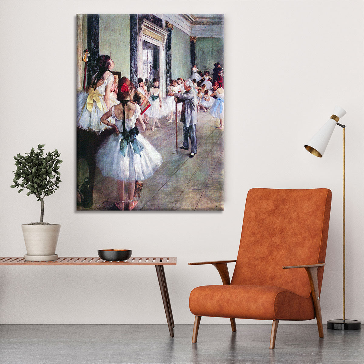 The dance class by Degas Canvas Print or Poster - Canvas Art Rocks - 6