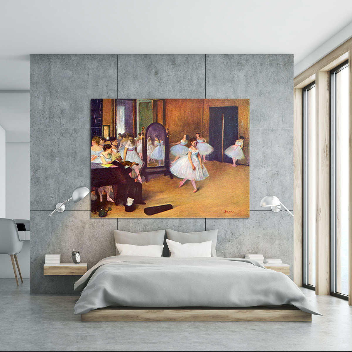 The dance hall by Degas Canvas Print or Poster - Canvas Art Rocks - 5