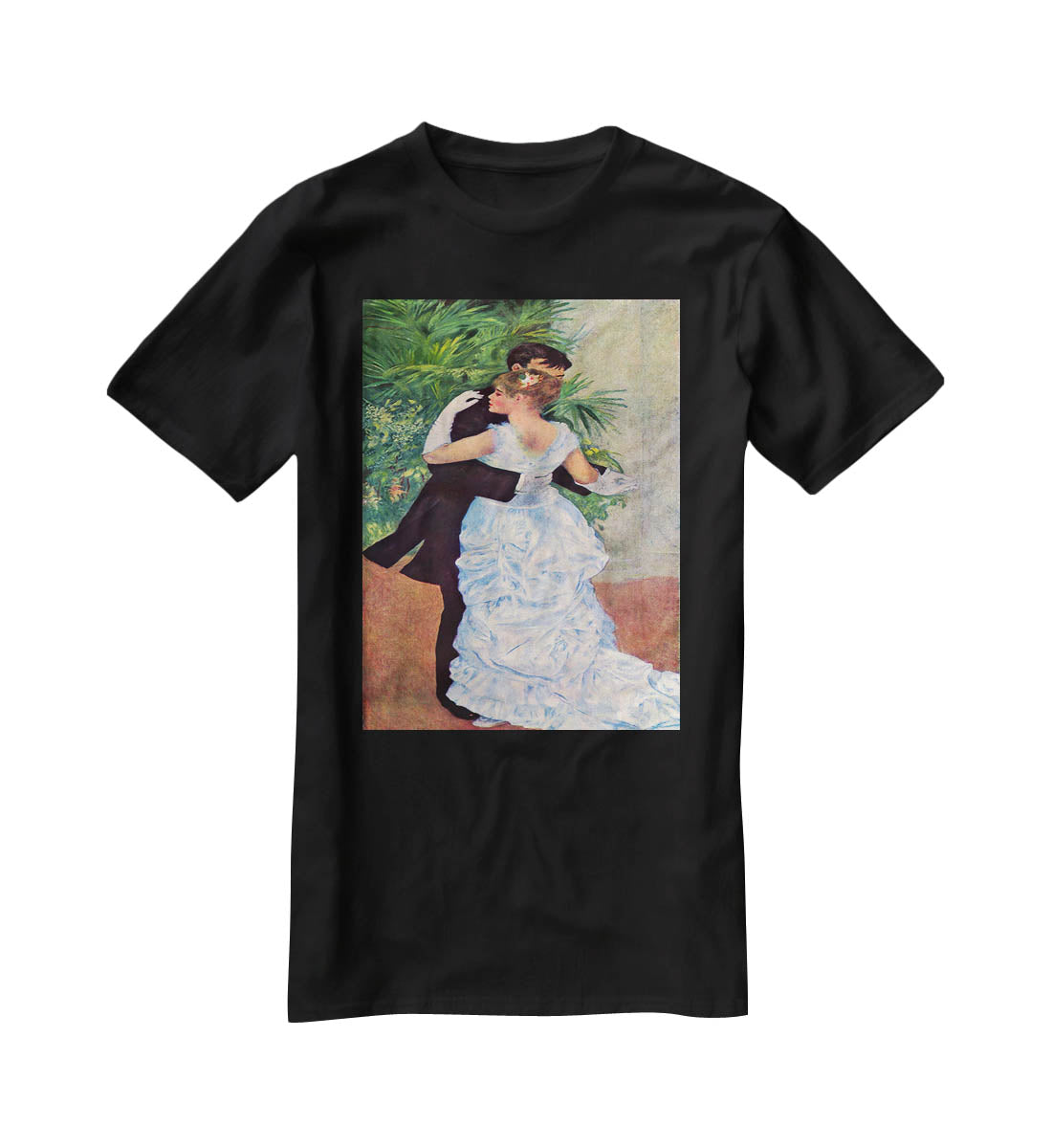 The dance in the city by Renoir T-Shirt - Canvas Art Rocks - 1