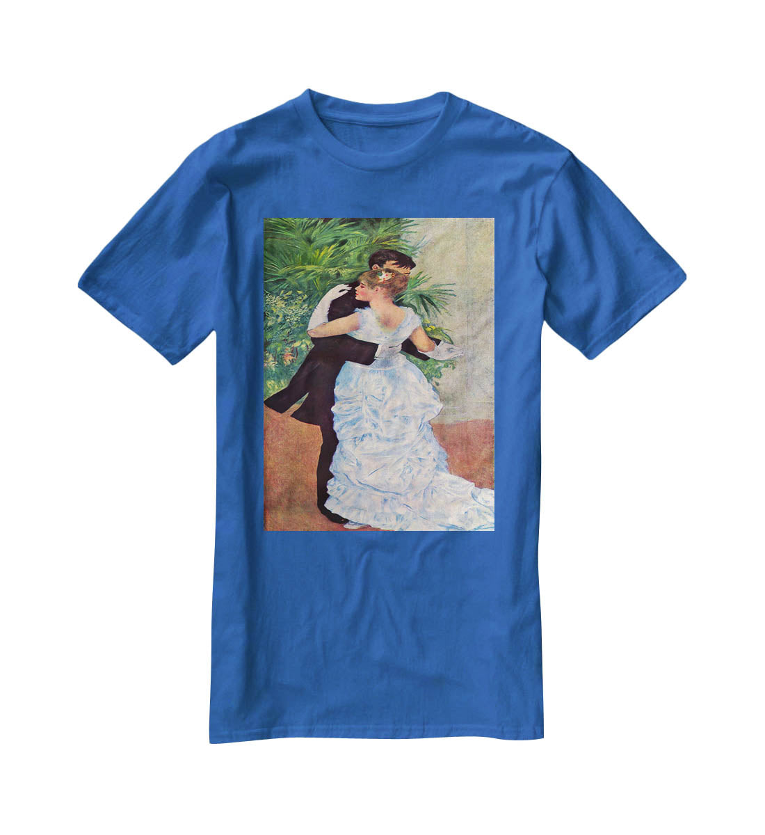 The dance in the city by Renoir T-Shirt - Canvas Art Rocks - 2
