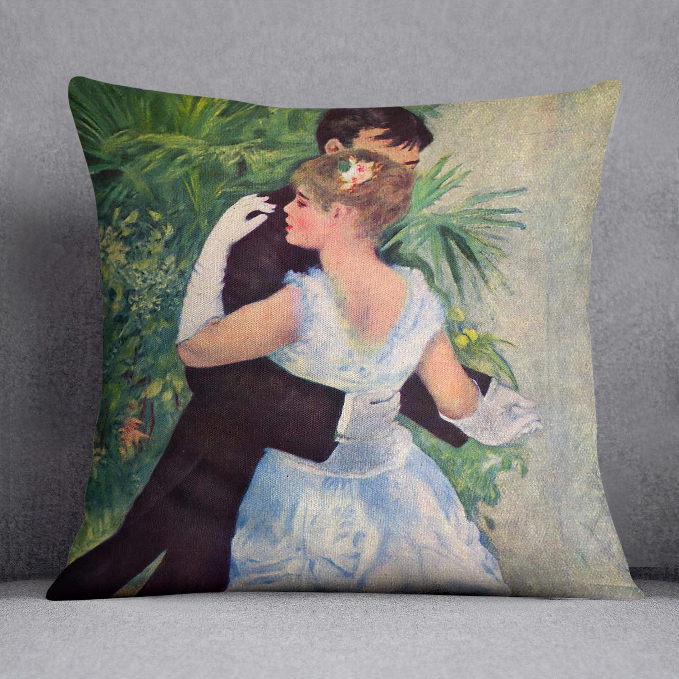 The dance in the city by Renoir Cushion