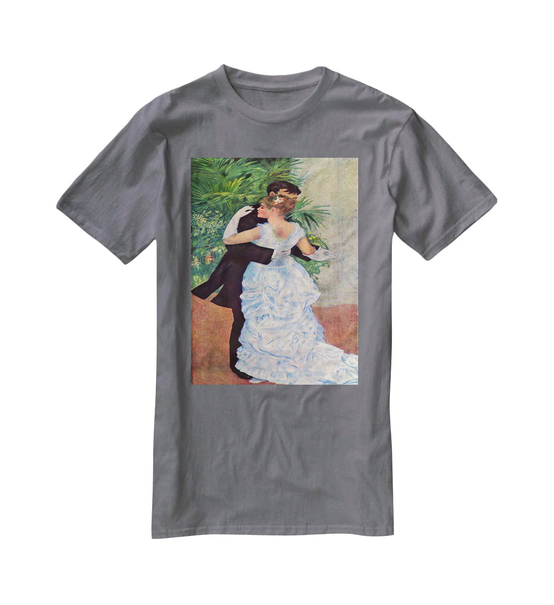 The dance in the city by Renoir T-Shirt - Canvas Art Rocks - 3