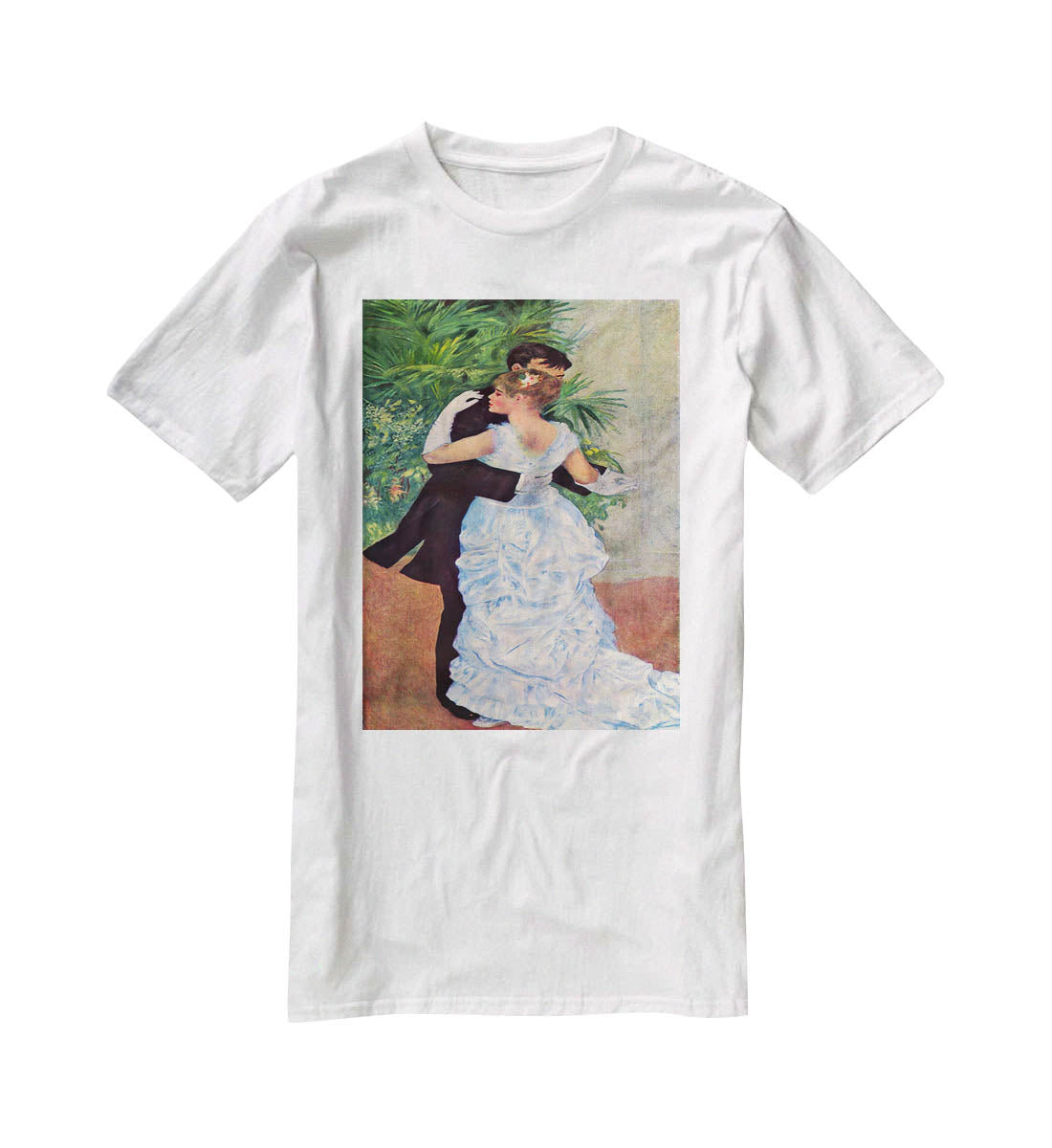 The dance in the city by Renoir T-Shirt - Canvas Art Rocks - 5