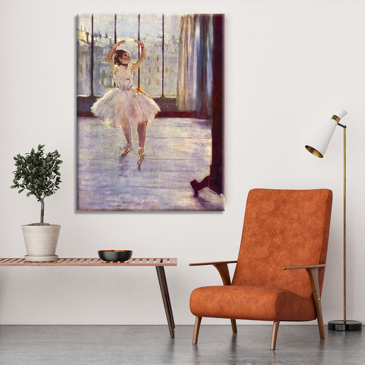 The dancer at the photographer by Degas Canvas Print or Poster - Canvas Art Rocks - 6