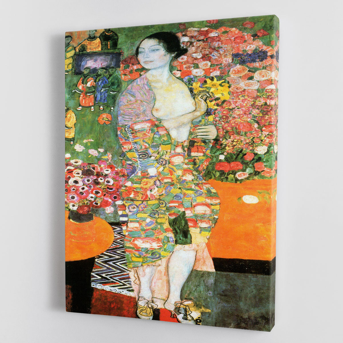 The dancer by Klimt Canvas Print or Poster - Canvas Art Rocks - 1