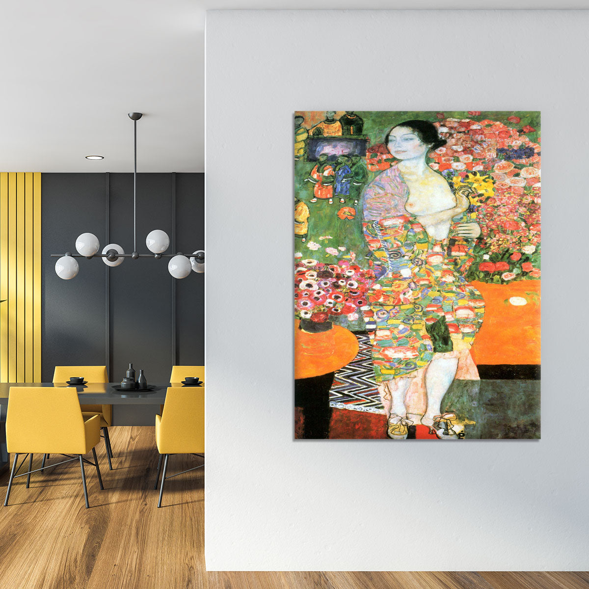 The dancer by Klimt Canvas Print or Poster - Canvas Art Rocks - 4