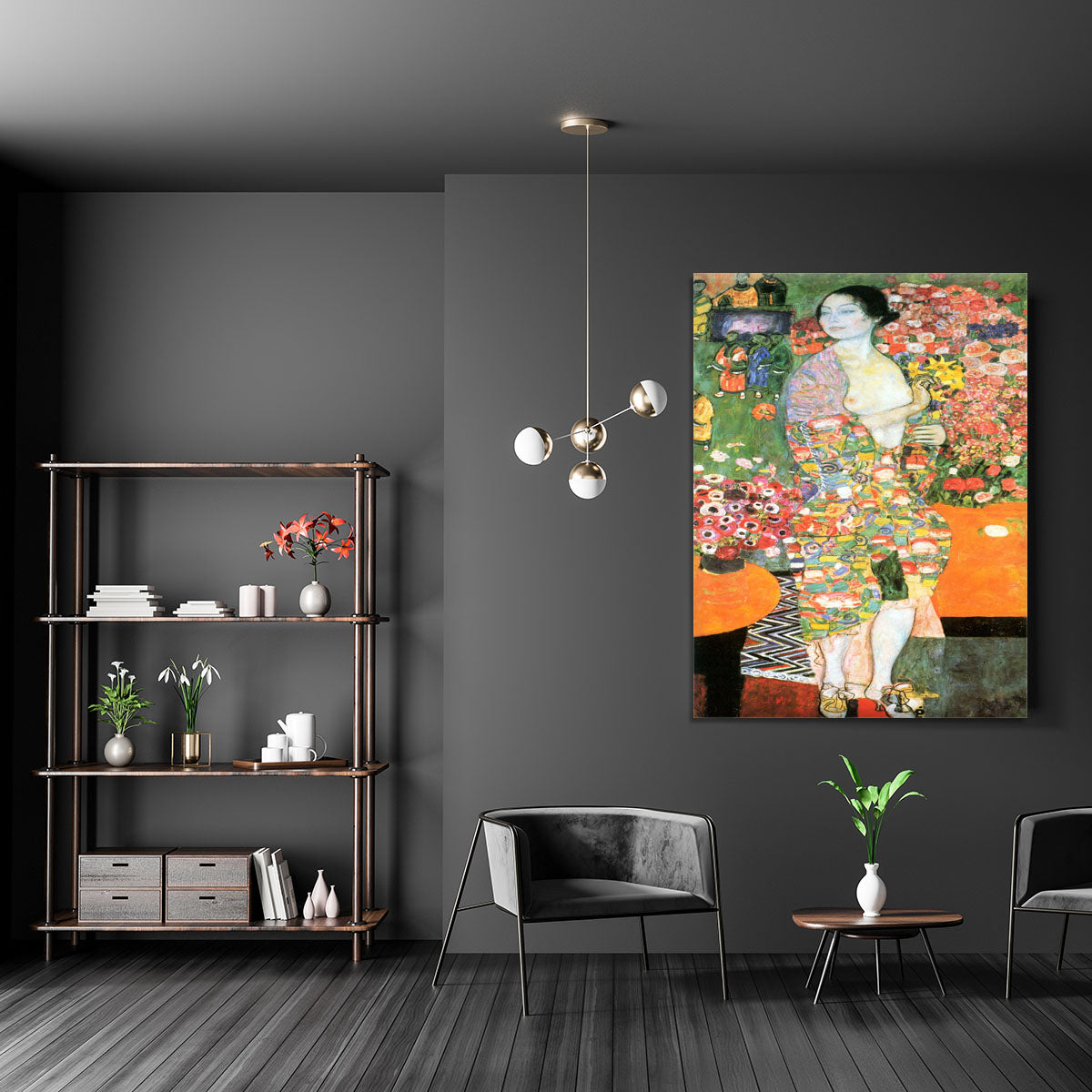 The dancer by Klimt Canvas Print or Poster - Canvas Art Rocks - 5