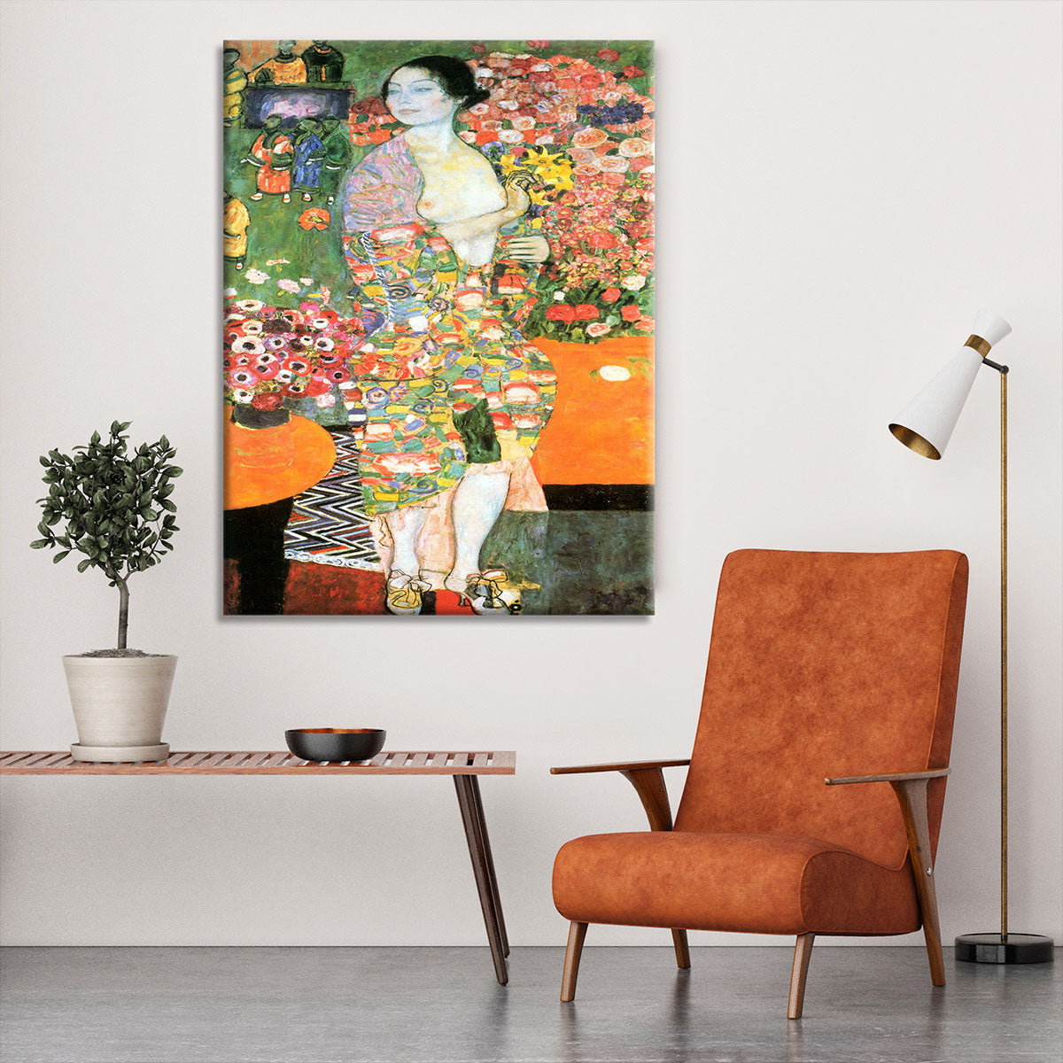 The dancer by Klimt Canvas Print or Poster - Canvas Art Rocks - 6