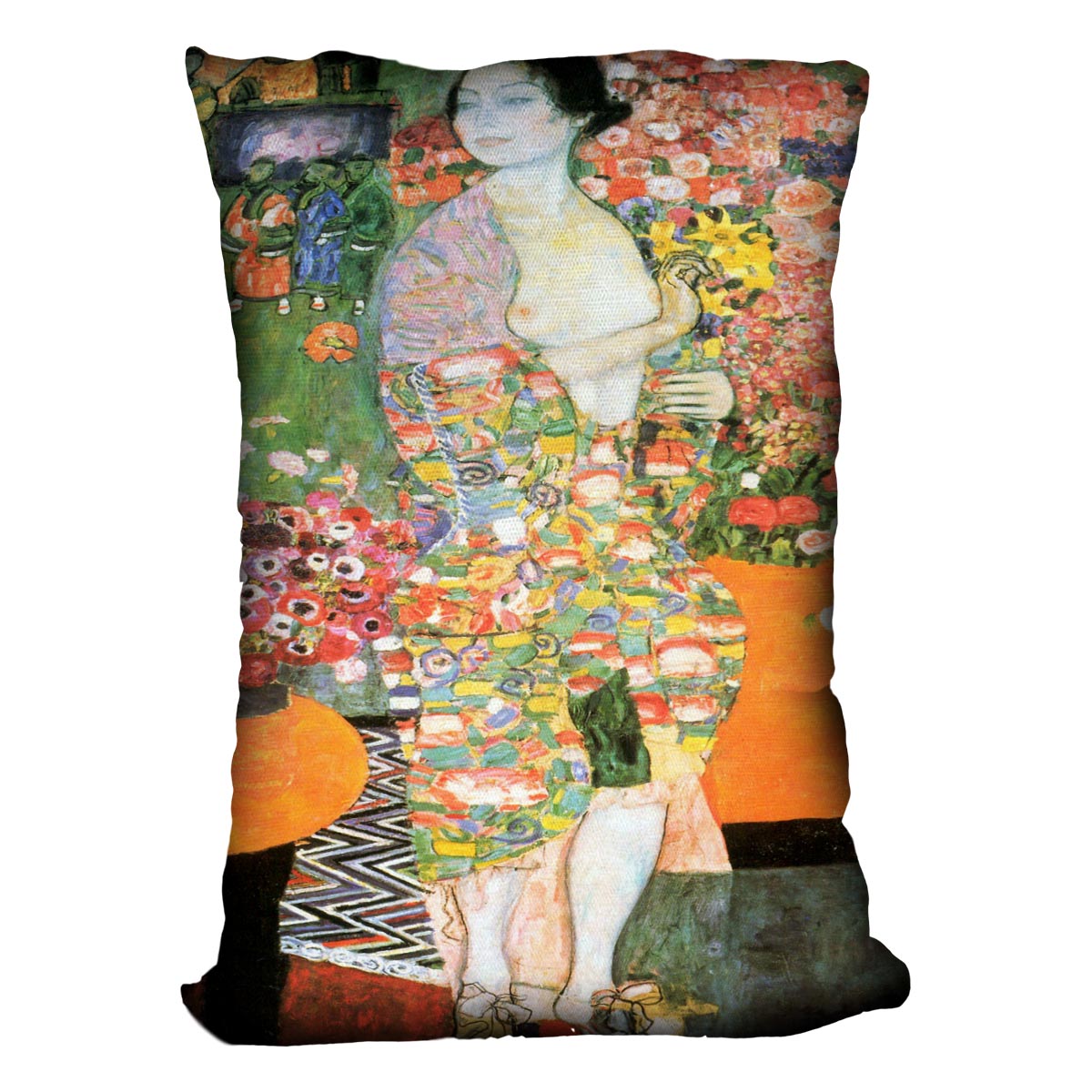 The dancer by Klimt Cushion