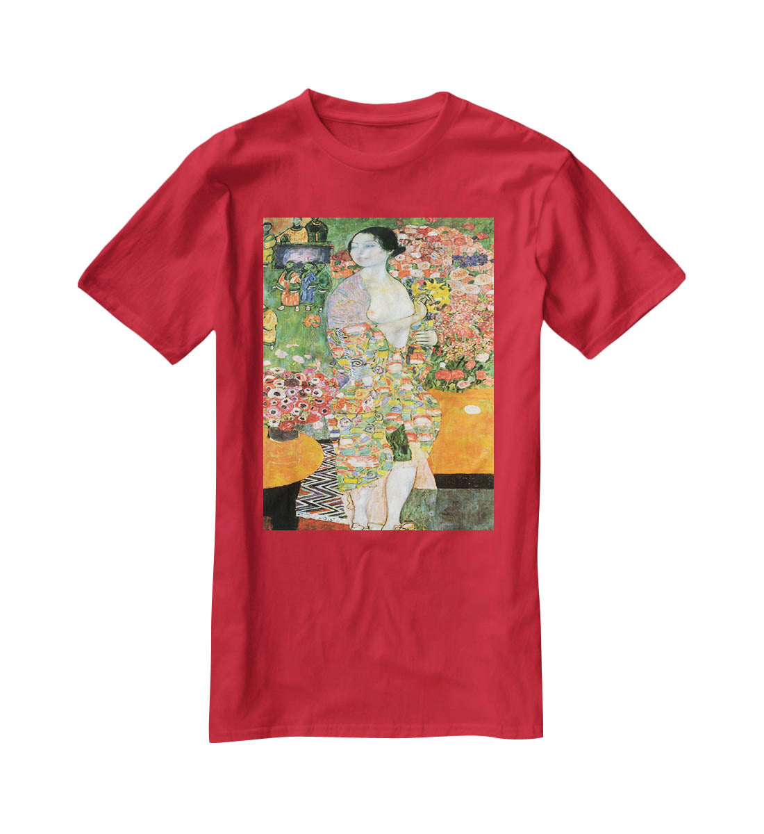 The dancer by Klimt T-Shirt - Canvas Art Rocks - 4