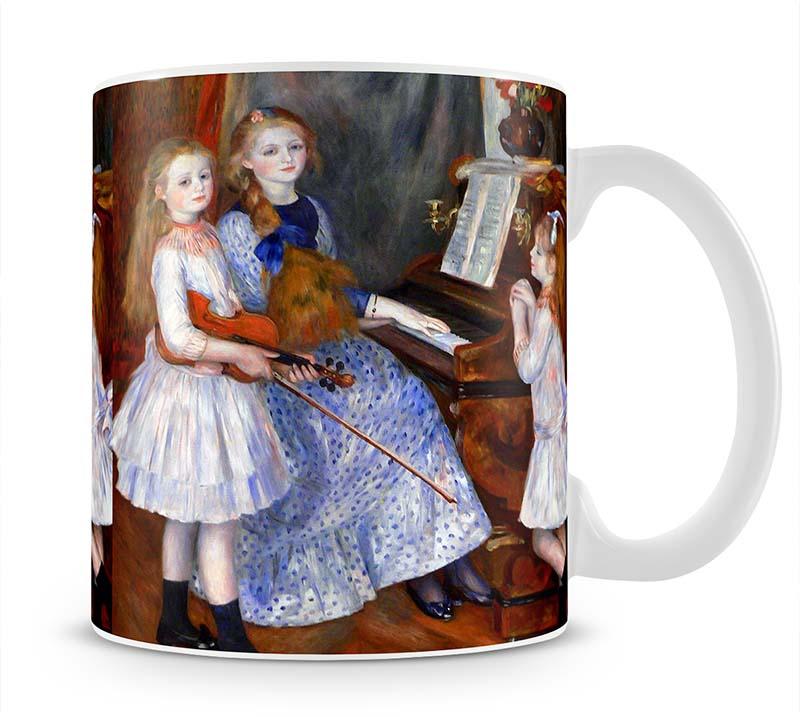 The daughters of Catulle Mendes by Renoir Mug - Canvas Art Rocks - 1