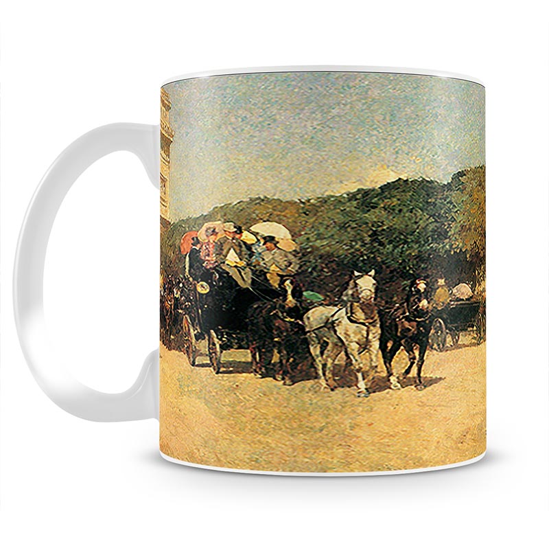 The day of the Grand Prize 2 by Hassam Mug - Canvas Art Rocks - 1